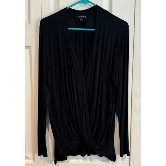 Stella & Dot Erika Top Blend Faux Wrap - Picture 1 of 6
